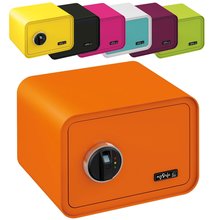 mySafe 350 Tresor Orange mit Fingerprint B350 x H250 x T280 mm 2018-0002-O