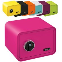 mySafe 350 Tresor Pink mit Fingerprint B350 x H250 x T280 mm 2018-0002-PI