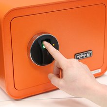 mySafe 430 Tresor Orange mit Fingerprint B430 x H230 x T350 mm 2018-0003-O