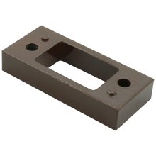 BASI Distanzplatte braun 12 mm fr Panzer Riegelschloss PR 800 + PR 900