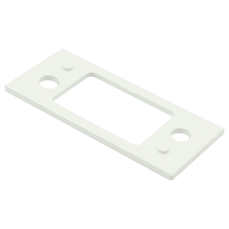BASI Distanzplatte weiss 2 mm fr Panzer Riegelschloss PR 800 + PR 900