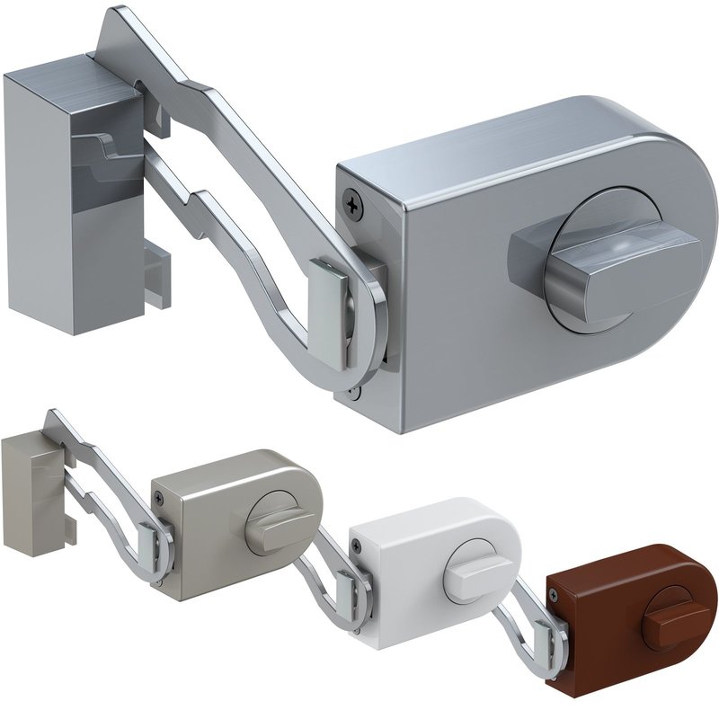 BASI Kastenzusatzschloss mit Sperrbgel KS 500R-70 Typ R1306-020
