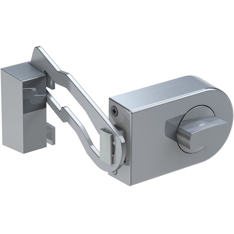 BASI Kastenzusatzschloss mit Sperrbgel Edelstahl KS 500R-70 Typ R1306-0208
