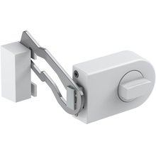 BASI Kastenzusatzschloss mit Sperrbgel Wei KS 500R-70 Typ R1306-0201