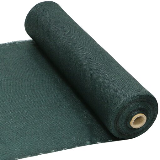 HDPE Sichtschutznetz Zaunblende 1,5 x 25 m Grün 211525G