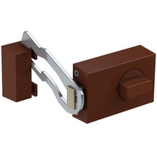 BASI Kastenzusatzschloss mit Sperrbgel Braun KS 500-60 Typ 1302-0204