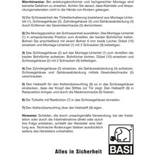 BASI Trkette abschliebar Silber TK50 Typ 6500-0011