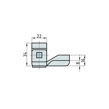 BASI Fenstersicherung Wei | Braun mit zwei Schlsseln FS200 Typ 1100-00