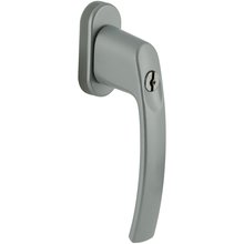 BASI Fenstergriff abschliebar Wei | Silber FG504 Typ 7554-00