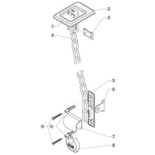 BASI Gitterrostsicherung fr Kellerschchte 2 Paar GS100 Typ 1620-0000