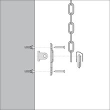 BASI® Gitterrostsicherung für Kellerschächte 2 Paar GS100 Typ 1620-0000